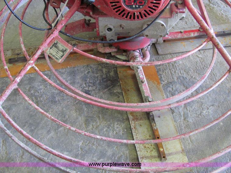 image for item 4795 Allen walk behind power trowel