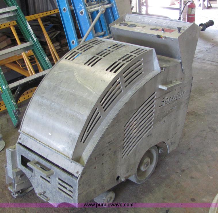 image for item 4804 Soff-cut G-2000 concrete cutting saw