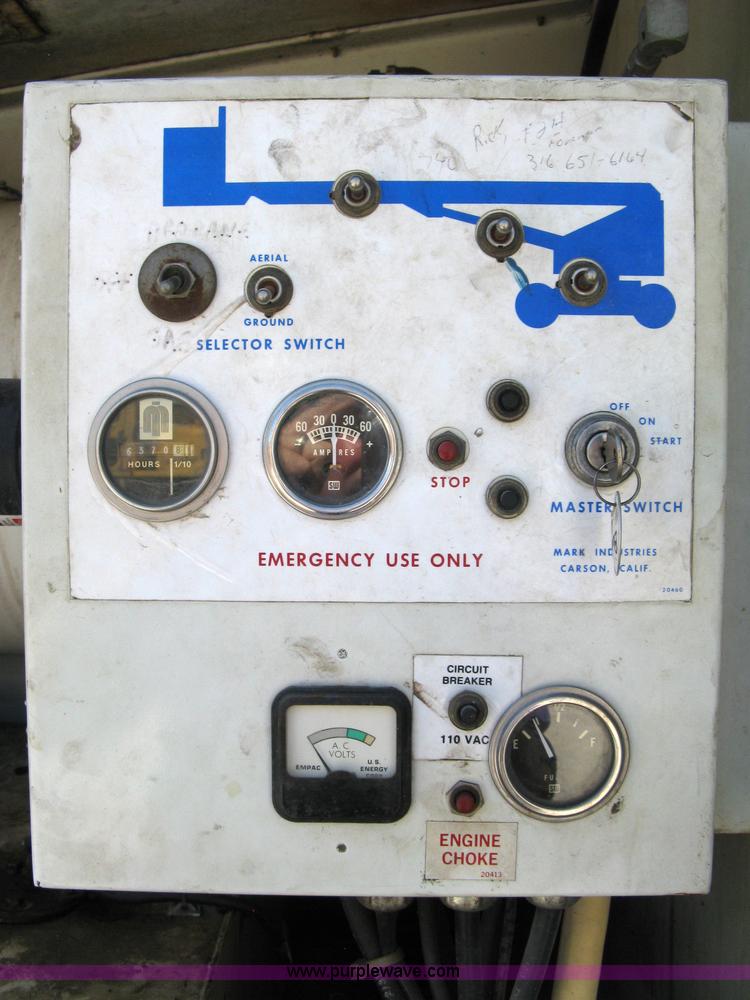 image for item 4814 Mark Industries 62C boom lift