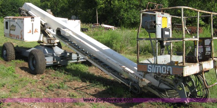 image for item 5043 Simon MP50 rough terrain telescoping boom lift