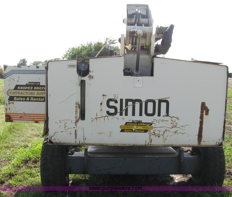 image for item 5043 Simon MP50 rough terrain telescoping boom lift