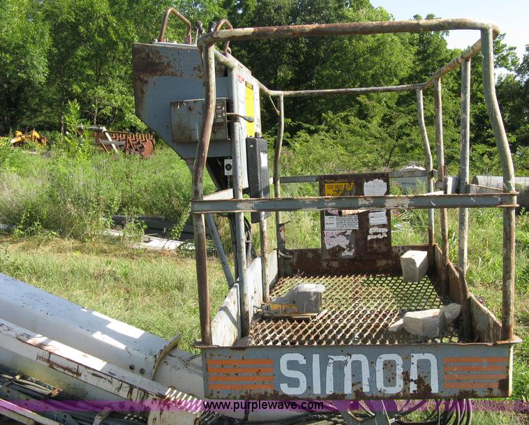 image for item 5043 Simon MP50 rough terrain telescoping boom lift