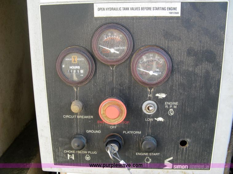 image for item 5043 Simon MP50 rough terrain telescoping boom lift