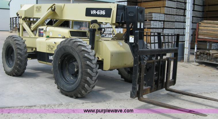 image for item 5058 1999 Ingersoll Rand VR-636 RT telehandler