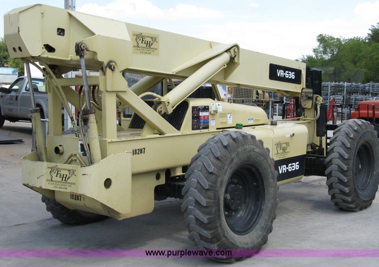 image for item 5058 1999 Ingersoll Rand VR-636 RT telehandler