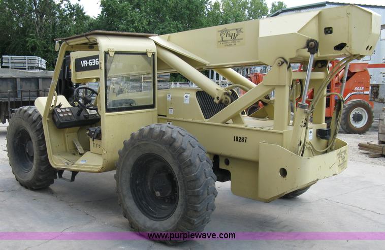 image for item 5058 1999 Ingersoll Rand VR-636 RT telehandler