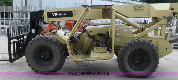 image for item 5058 1999 Ingersoll Rand VR-636 RT telehandler