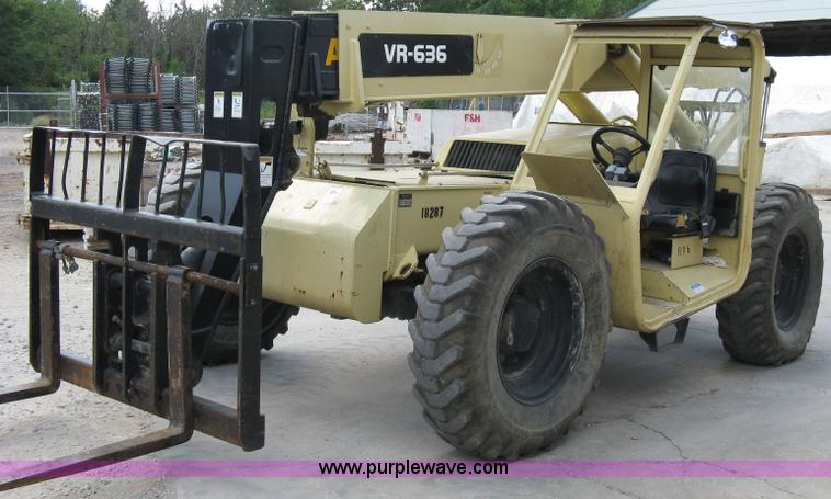 image for item 5058 1999 Ingersoll Rand VR-636 RT telehandler