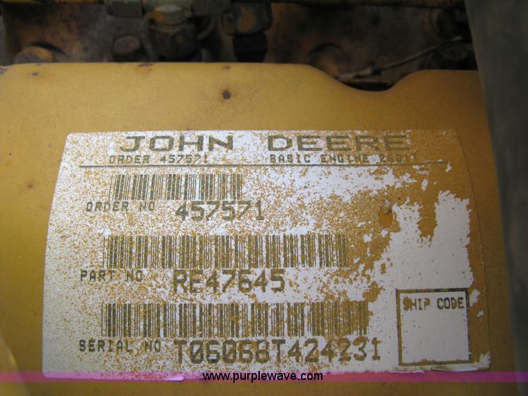 image for item 5066 1992 John Deere 690E LC track excavator