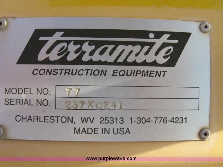 image for item 5090 Terramite T7 loader backhoe