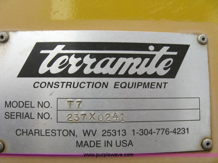 image for item 5090 Terramite T7 loader backhoe