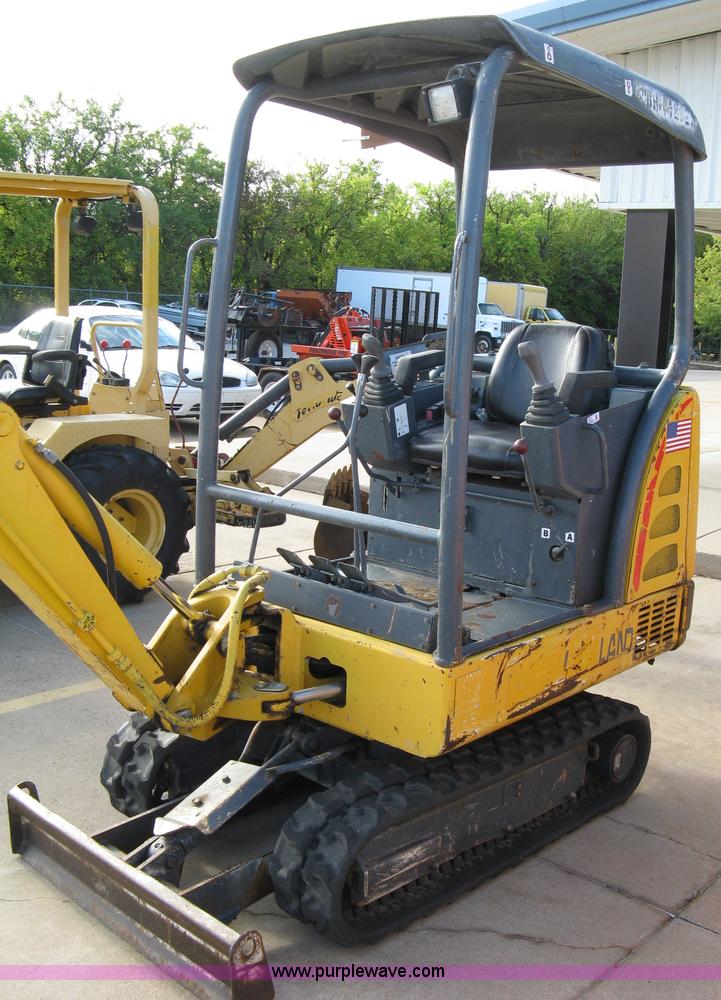 image for item 5091 New Holland EC15 mini excavator