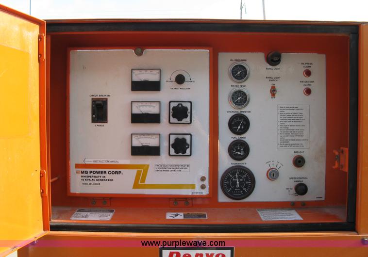 image for item 5093 Multi Quip Whisperwatt MQ Power 45 mobile generator