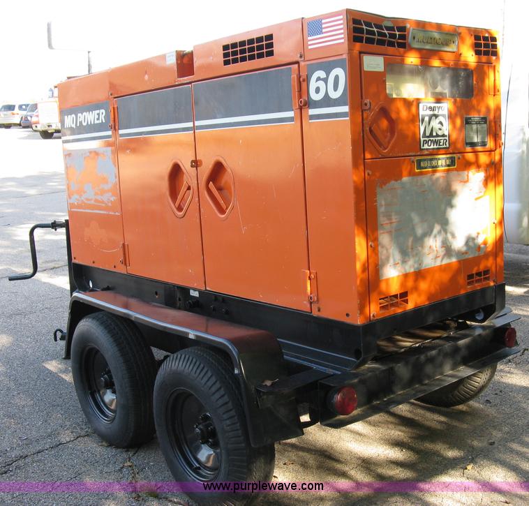 image for item 5094 Multi Quip Whisperwatt MQ Power 60 mobile generator
