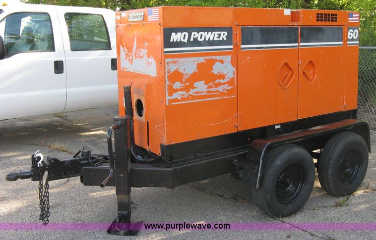 image for item 5094 Multi Quip Whisperwatt MQ Power 60 mobile generator