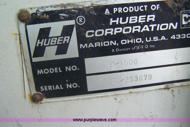 image for item 6011 Huber FJ50 motor grader