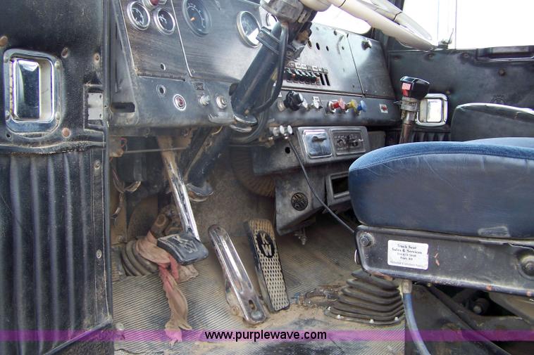 image for item 6013 1977 Kenworth W900A dump truck