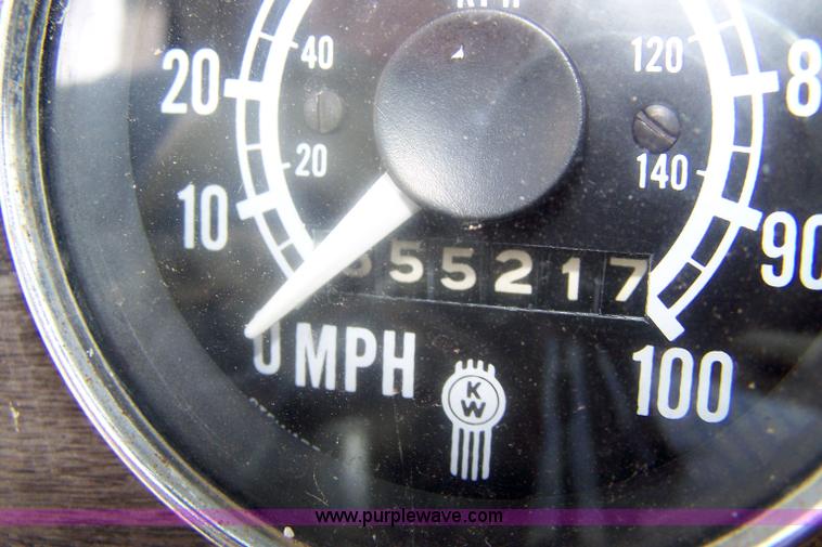 image for item 6013 1977 Kenworth W900A dump truck