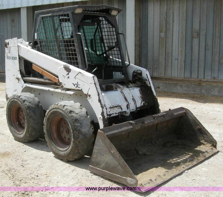 image for item 6132 1996 Bobcat 763 skid steer