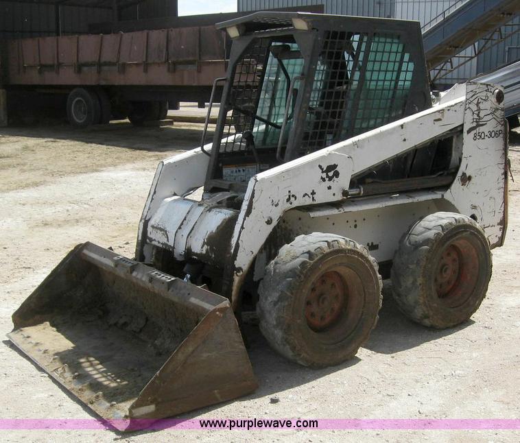 image for item 6132 1996 Bobcat 763 skid steer