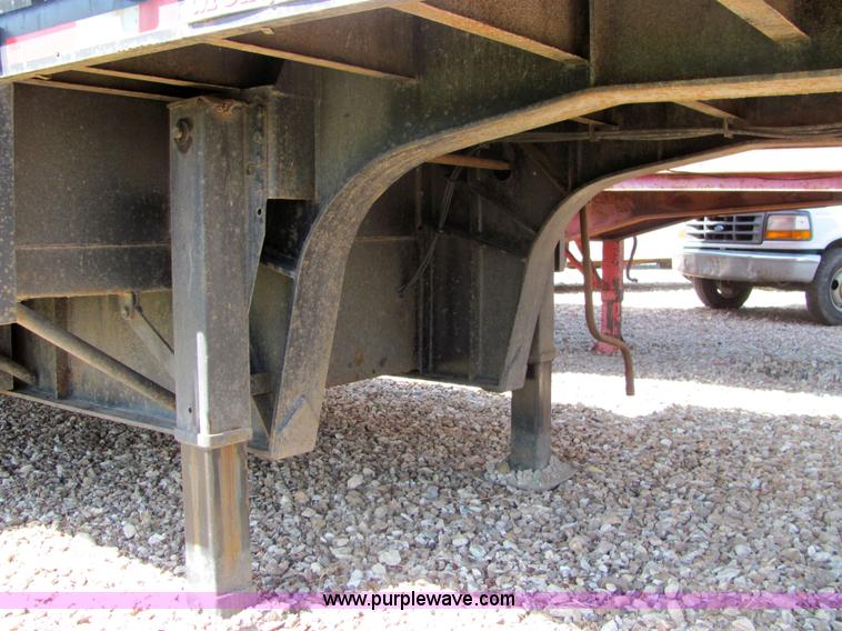 image for item 6722 1992 Great Dane 48' drop deck triple axle trailer