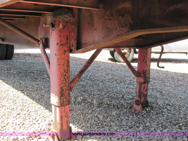 image for item 6723 1982 Dorsey 42' tandem axle curtain trailer