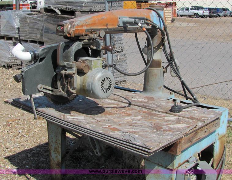 image for item 6724 Dewalt 16" radial arm saw