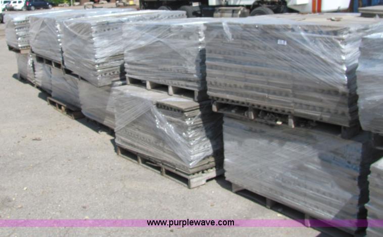 image for item 6725 (12) pallets of concrete roofing tiles