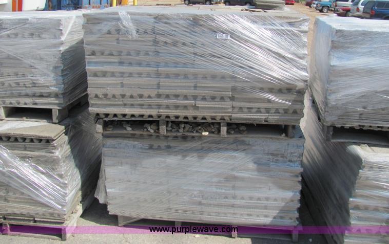 image for item 6725 (12) pallets of concrete roofing tiles