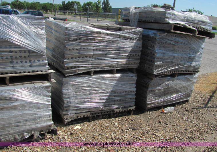 image for item 6726 (12) pallets of concrete roofing tiles