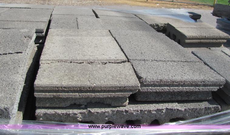 image for item 6726 (12) pallets of concrete roofing tiles