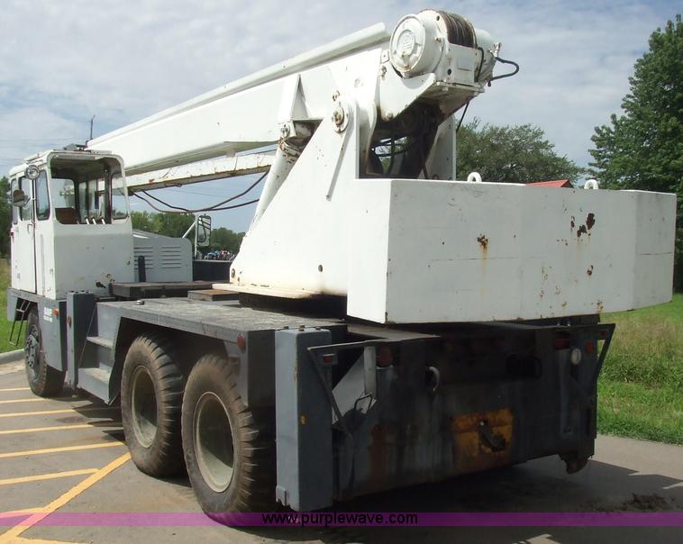 image for item 7105 1968 Grove TD-150 15 ton truck crane