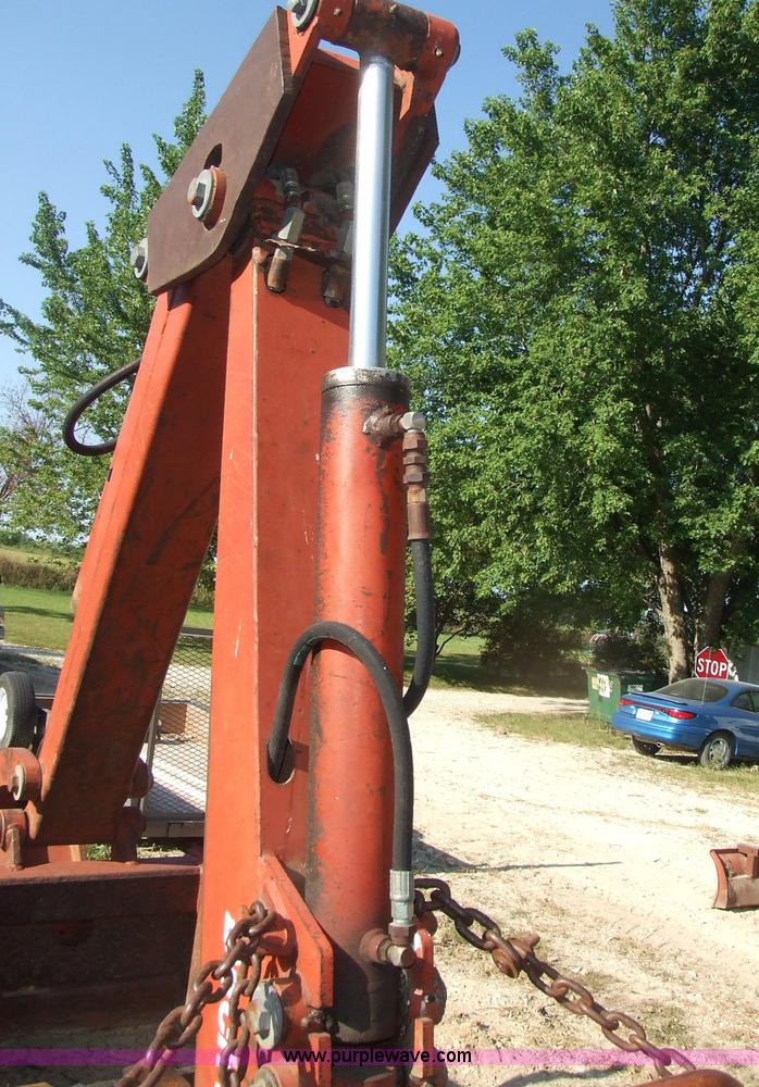 image for item 7123 1983 Ditch Witch 4010 trencher with backhoe