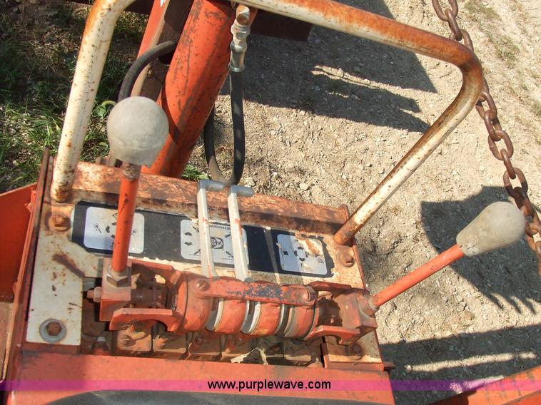 image for item 7123 1983 Ditch Witch 4010 trencher with backhoe