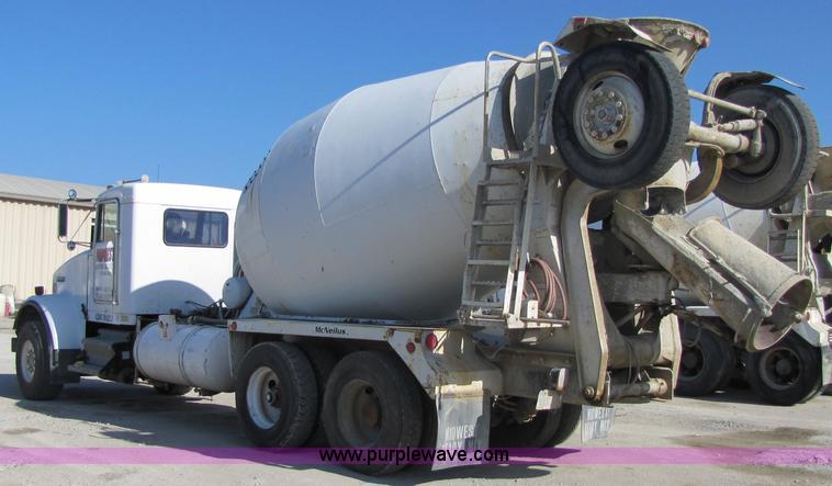image for item 7175 1991 Kenworth W900B concrete mixer truck