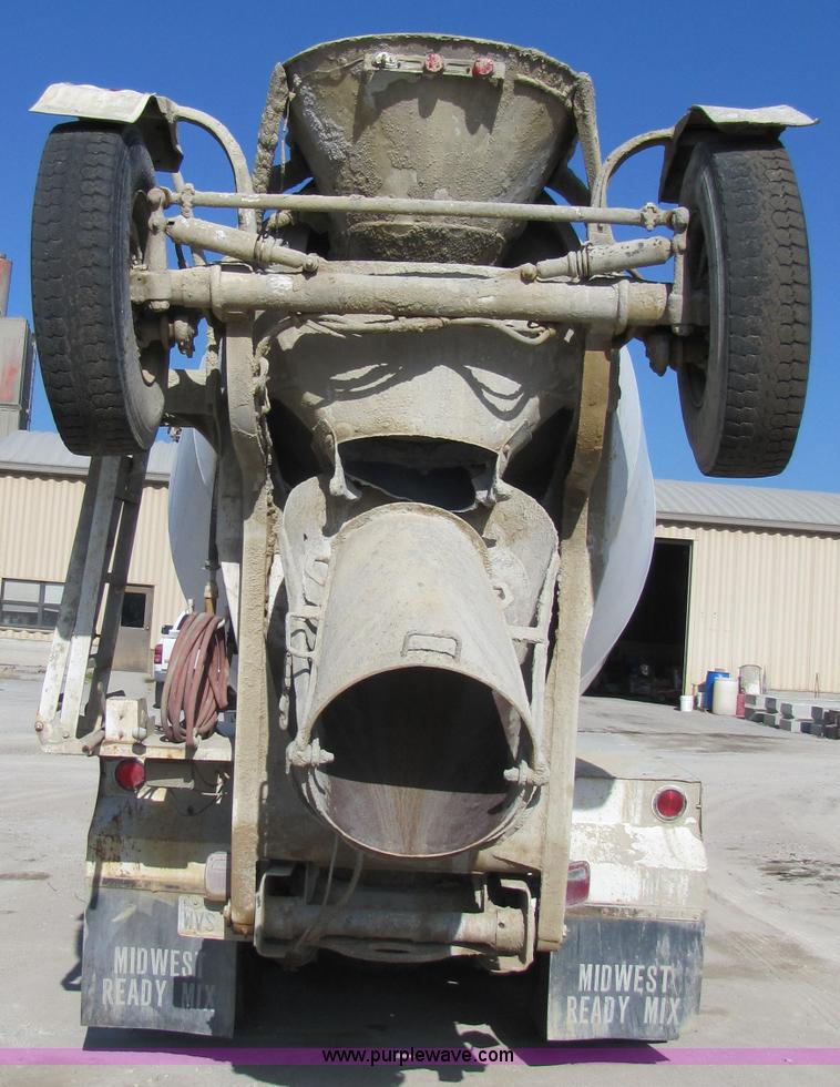 image for item 7175 1991 Kenworth W900B concrete mixer truck