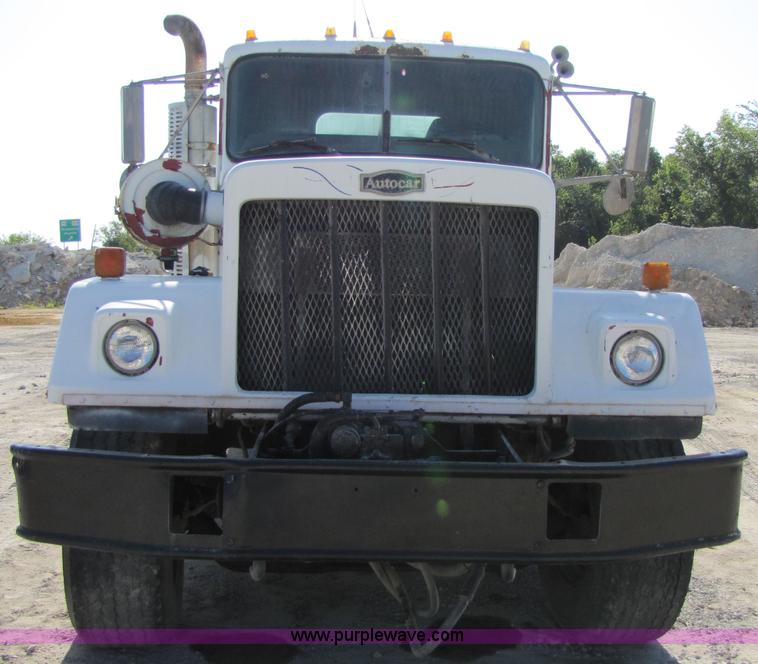 image for item 7176 1987 Volvo Autocar concrete truck