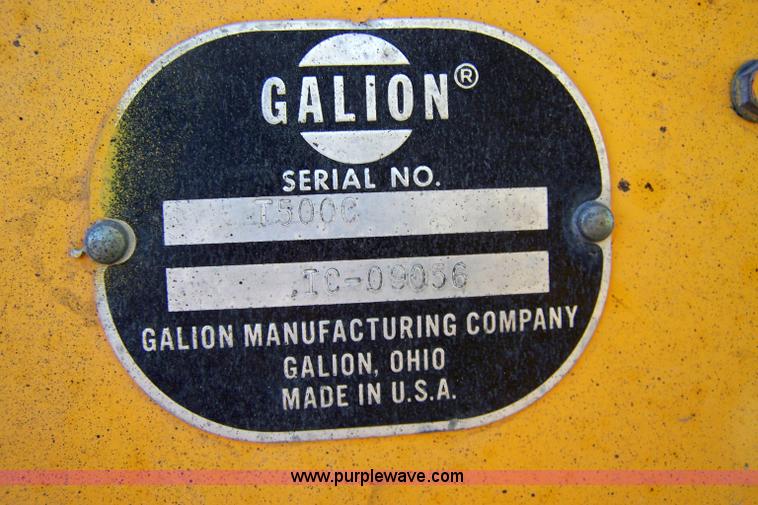 image for item 8261 Galion T500C motor grader
