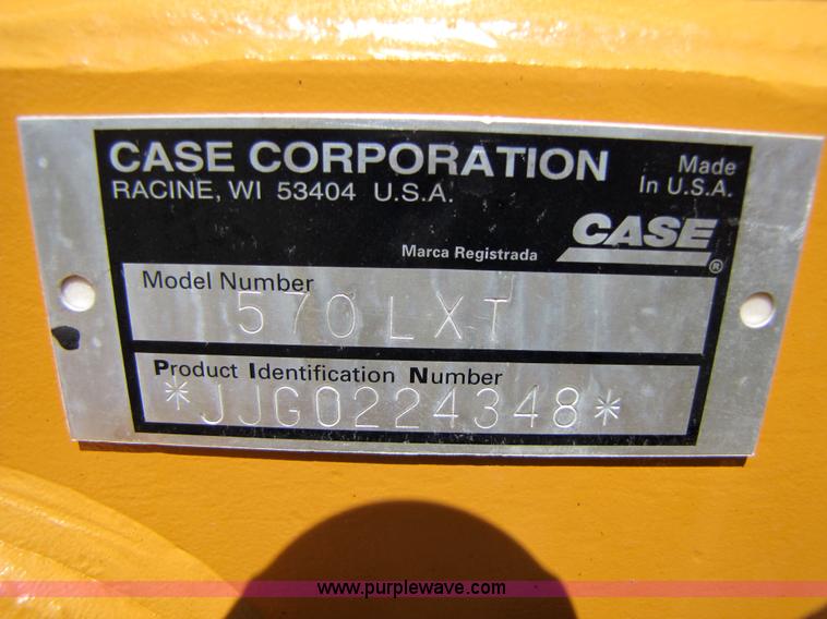 image for item 9006 1996 Case 570LXT loader