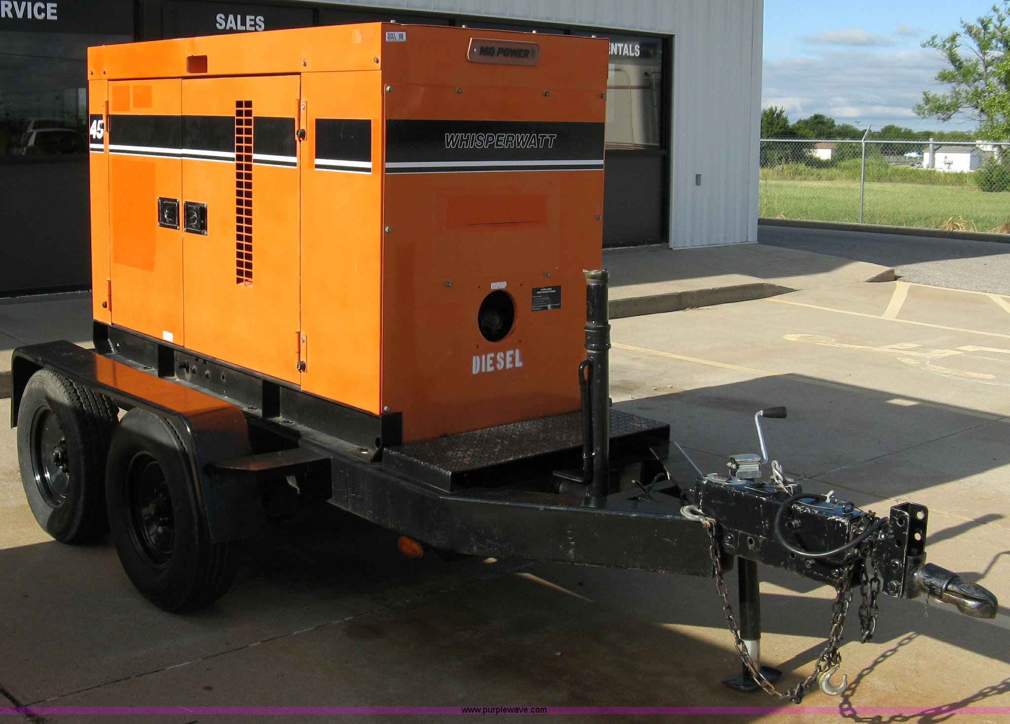 Whisperwatt Diesel Generator - Seanallop