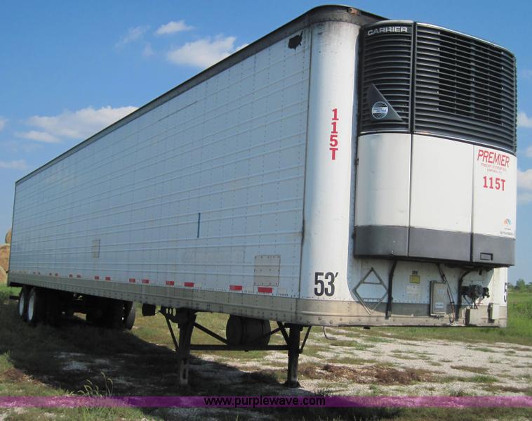 image for item 4092 1999 Wabash 53' reefer trailer