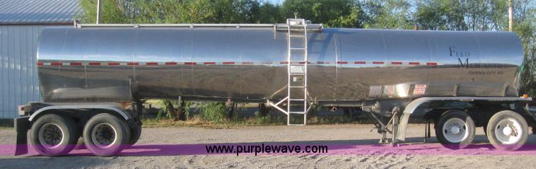 image for item 6162 1979 Stainless Tank and Equipment tanker