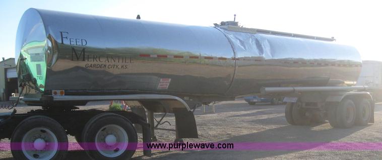 image for item 6162 1979 Stainless Tank and Equipment tanker