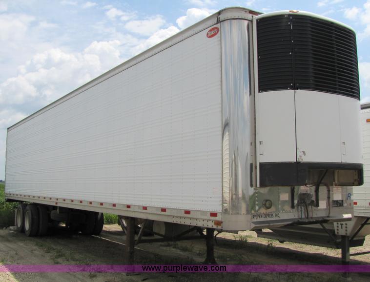 image for item 7209 1993 Dorsey reefer trailer