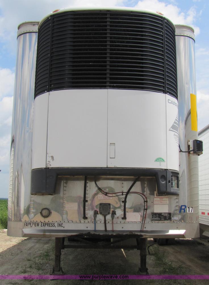 image for item 7209 1993 Dorsey reefer trailer