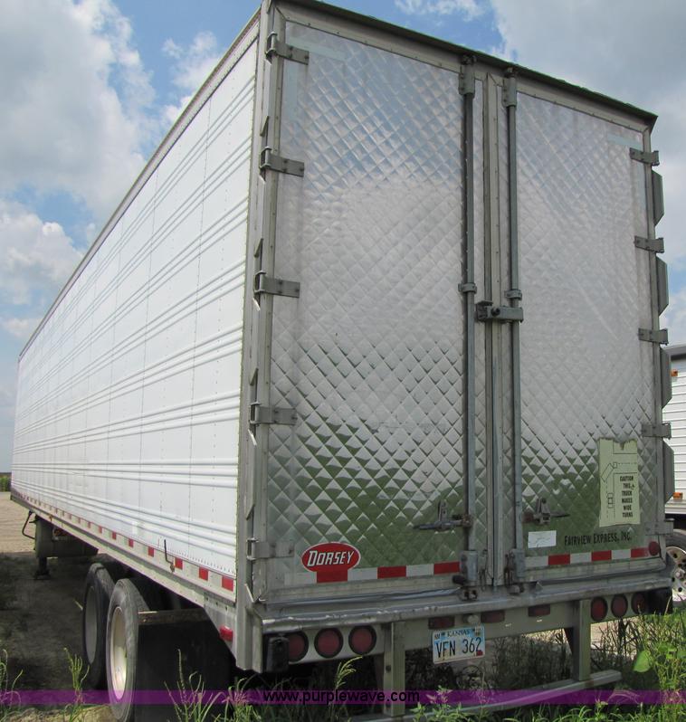 image for item 7209 1993 Dorsey reefer trailer