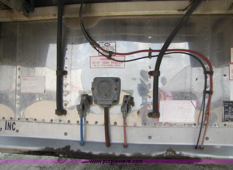 image for item 7209 1993 Dorsey reefer trailer