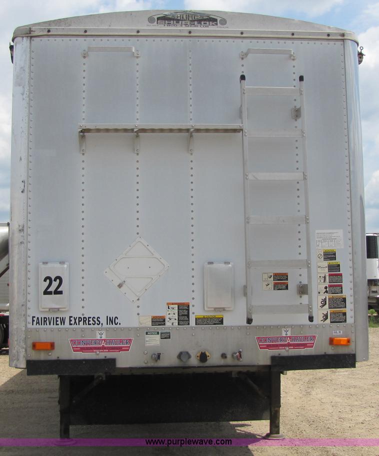 image for item 7210 1999 Wilson Convert a Hauler grain trailer