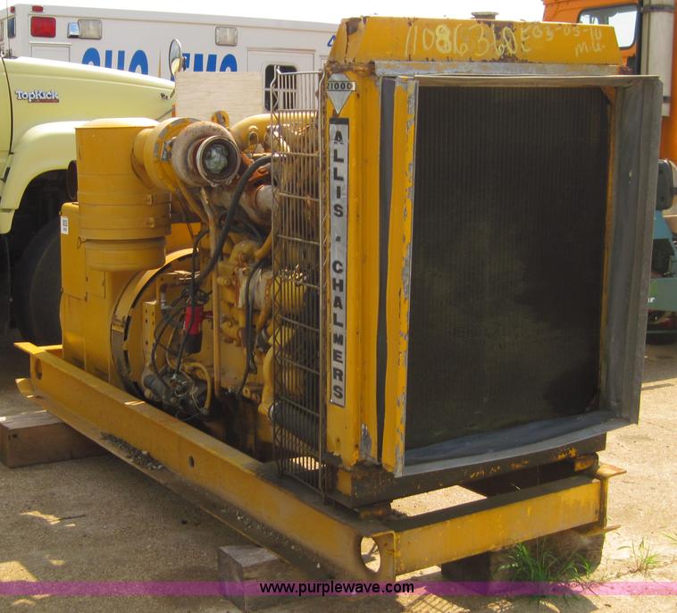 image for item 4463 Allis-Chalmers 200KW generator