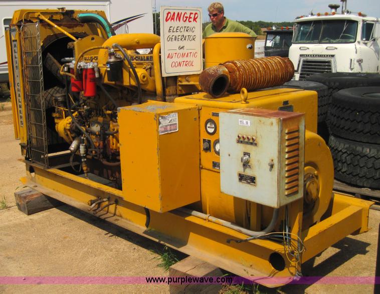 image for item 4463 Allis-Chalmers 200KW generator